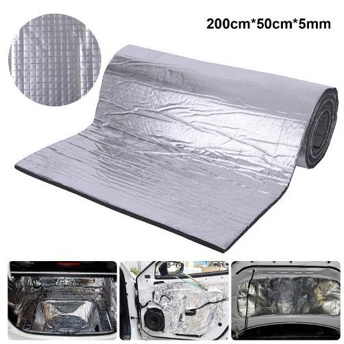 10pcs Car Insulation Cotton Automobile Heat Insulation Foam Deadening Hood Closed Universal Accessories Car Cotton Mat Cell O2F9
