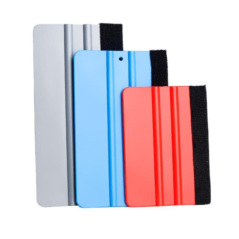 Large Felt Edge Wrapping Squeegee Scratches-Free Decal Applicator Tool For Craft Vinyl Car Vinyl Wrap Graphics Stickers