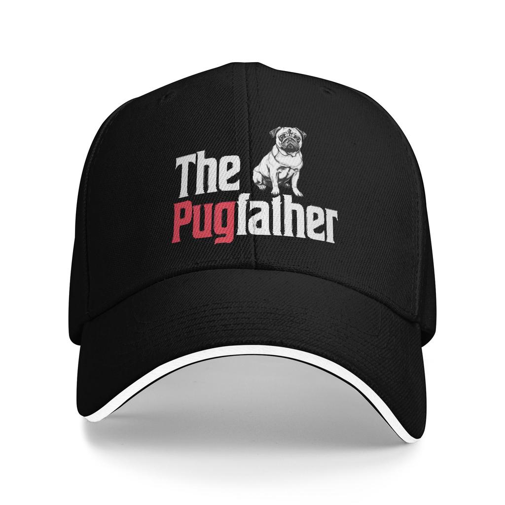 Individuelle Klassische Unisex Kaffeezeit Mops Hund Baseballkappe Erwachsene Verstellbare Dad Hat Unisex WoUnisex Outdoor Snapback Hüte