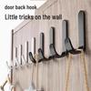 Strong Adhesive Hooks: No-Drill, Non-Marking Wall and Door Hangers for Kitchen & Bathroom