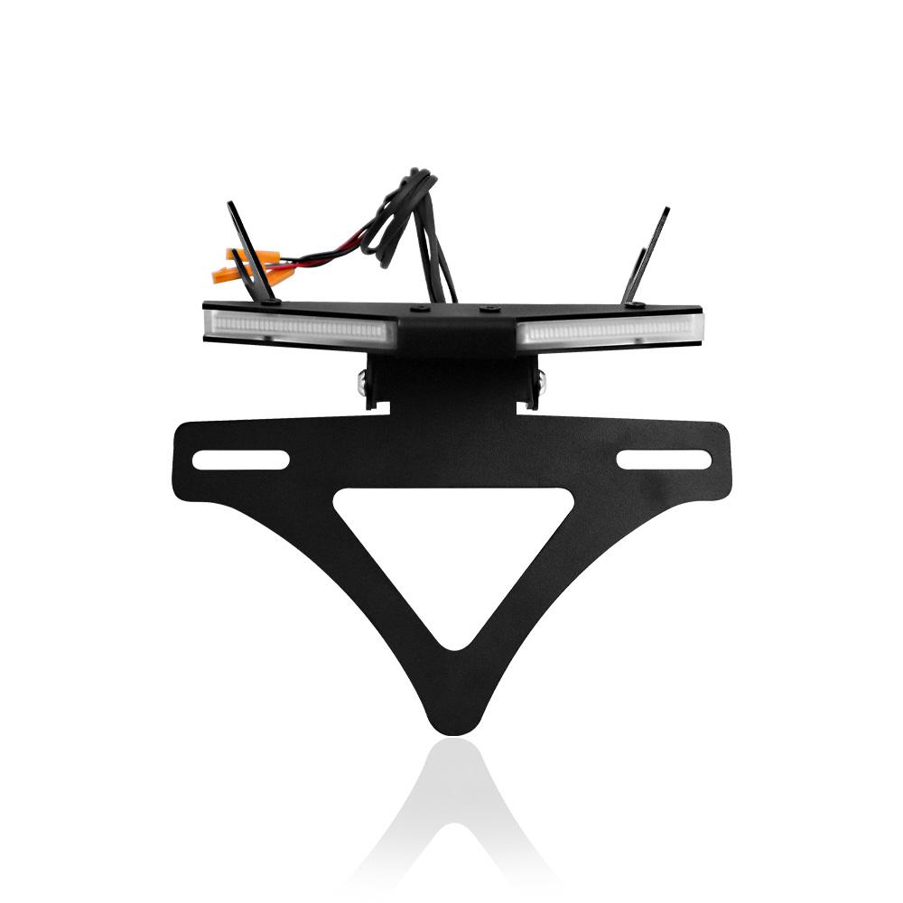 For Honda CB650R CBR650R 2021-2025 Motorcycle License Number Plate Frame Holder Bracket Adjustable Tail Tidy Mount Support