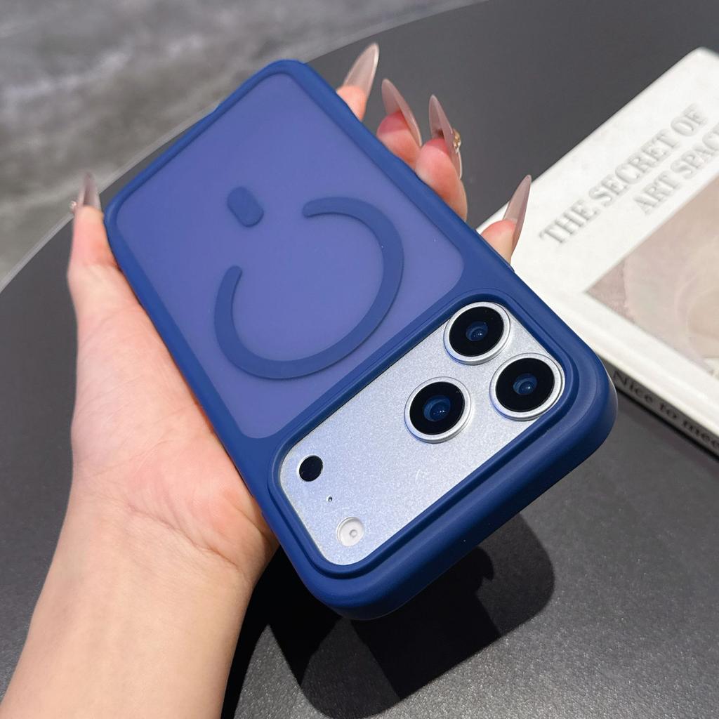 Matte Case For Magsafe iPhone 17 Pro Max Air 16 Plus 15 14 13 12 Mag Safe 17Pro Shockproof Translucent Military Protection Phone Cover Accessories