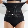 Flarixa Mutandine dimagranti a vita alta Donna Shaper per la pancia grassa Intimo per il controllo della pancia Slip vuoti senza cuciture Brucia grassi Shapewear
