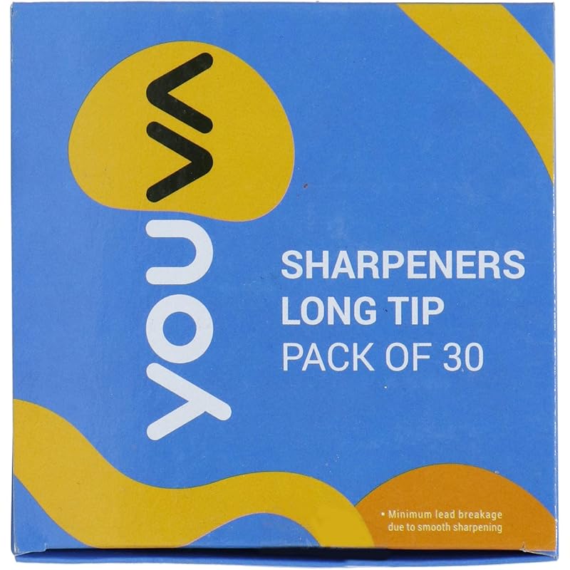Navneet Youva | Sharpners For Kids, School Supply And Office | Pack Of 20 | Set Of 2