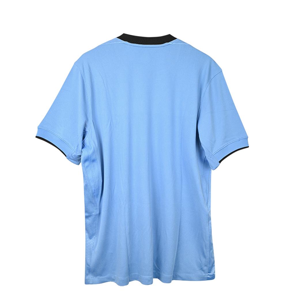 Nike SS25 Comfortable Soft Skin-Friendly Sports Casual Short Sleeve Football Shirt Men Tops Blue FZ9025-489
