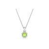 Swarovski Birthstone August birthstone trendy, exquisite, fashionable and versatile necklace for women 5651706