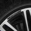 4Pcs For Tesla Model 3 Model S Model X Model Y Cybertruck Roadster Mod Wheel Hub Stickers Wheel Rims Aluminium Decoration Strips
