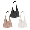 Shoulder Bags Lady Purse Solid Color Trendy Handbag Carrying Underarm Bag Tote