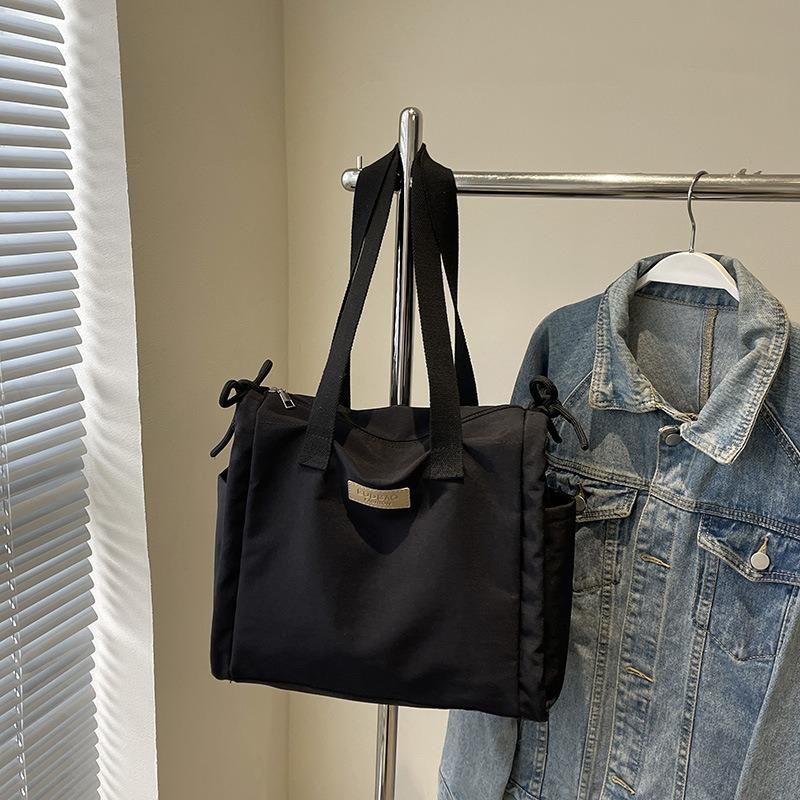 Large capacity casual bag women's new fashion versatile tote bag simple commuter shoulder bag