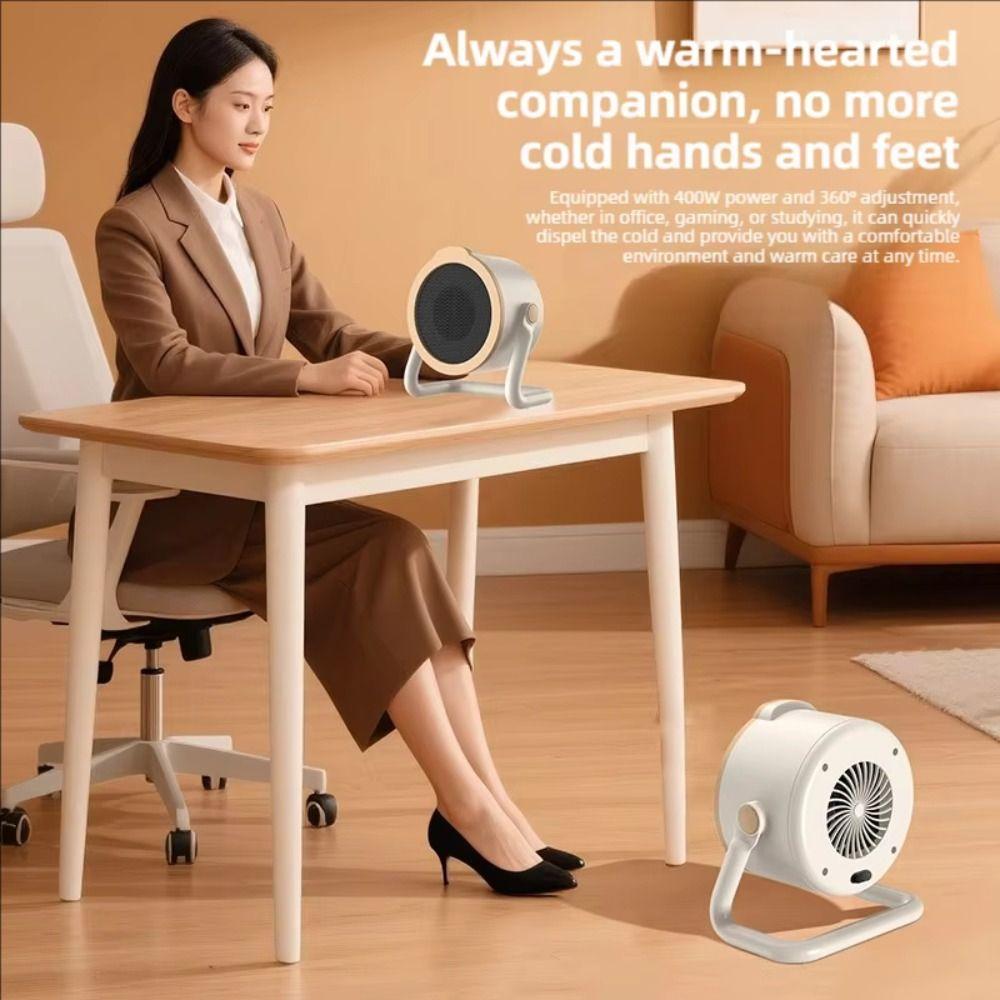 Ultra-Quiet Operation Portable Desktop Heater Energy Saving Space Heater  Winter Heating