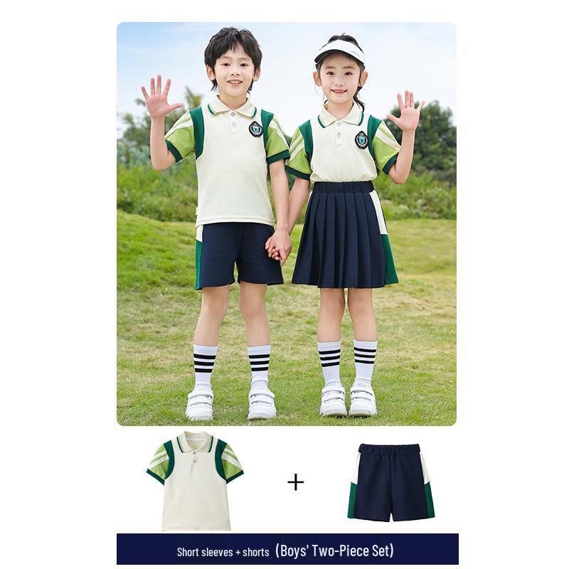 Cool Meila Spring & Autumn Sports Suit: Student & Kindergarten Uniform for Group Performances