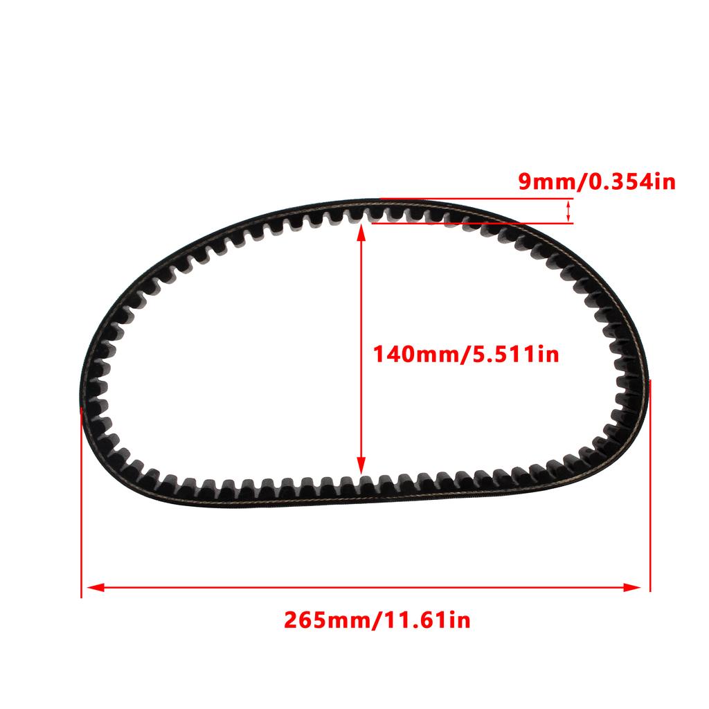 203589 Go Kart Drive Belt 30 Series Belt For 5hp 7hp Engine Compatible With Comet Manco 5959