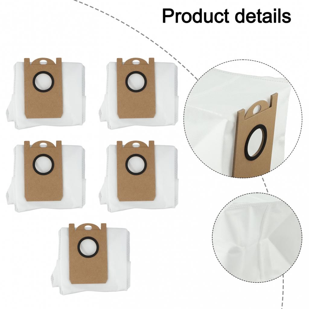 5 Pack of Dust Bags for Kogan For SmarterHome For LX16 Pro Robot Cleaner