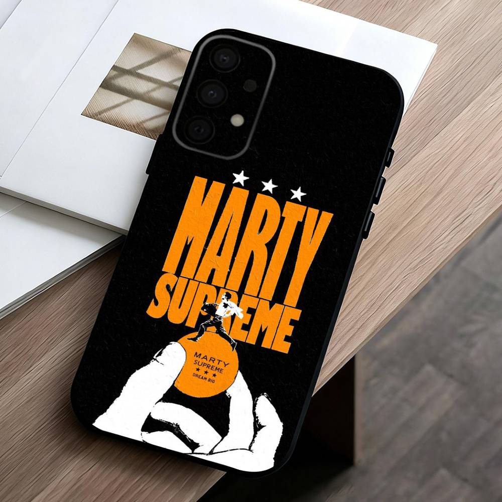 Sports Movies M-Marty-Y S-Supreme-E Phone Case For Samsung Galaxy A73,A72,A71,A70,A53,A52,A51,Others Soft Black Shell