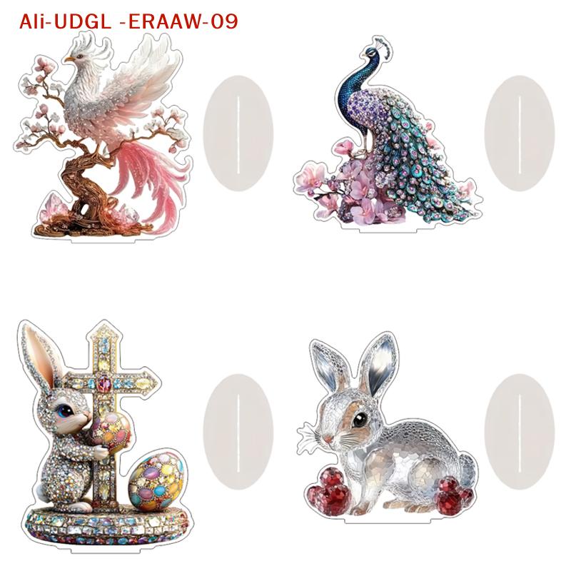 1PC Decor Figure Dragon Decor For Office Housewarming Gift Desktop Decor Ornament 2D Acrylic Desktop Ornament