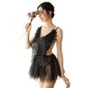 Passion Butterfly Lingerie Set: Sexy See-Through Sleepwear with Quick-Release and Cute Wings