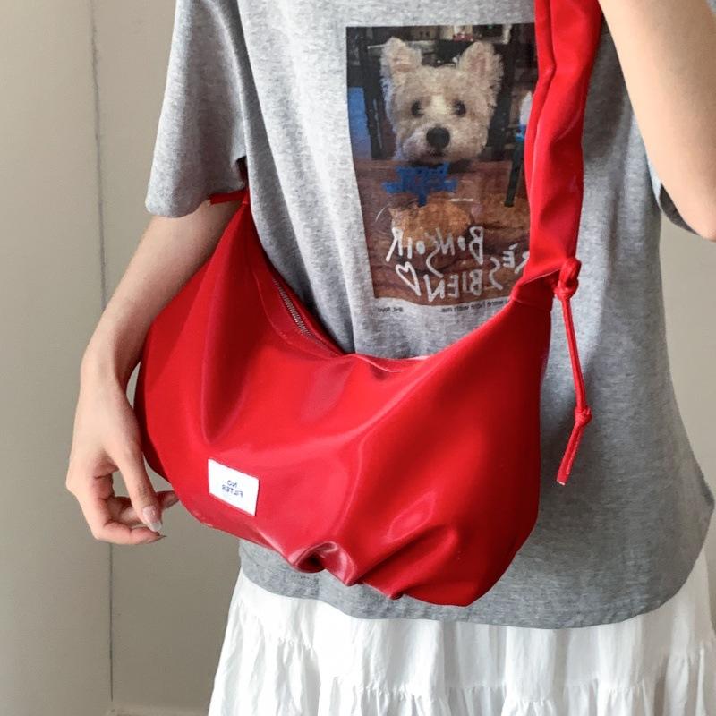 Borsa Messenger Pieghevole Borsa Casual da Pendolare da Donna Borsa Versatile da Spalla Ascellare