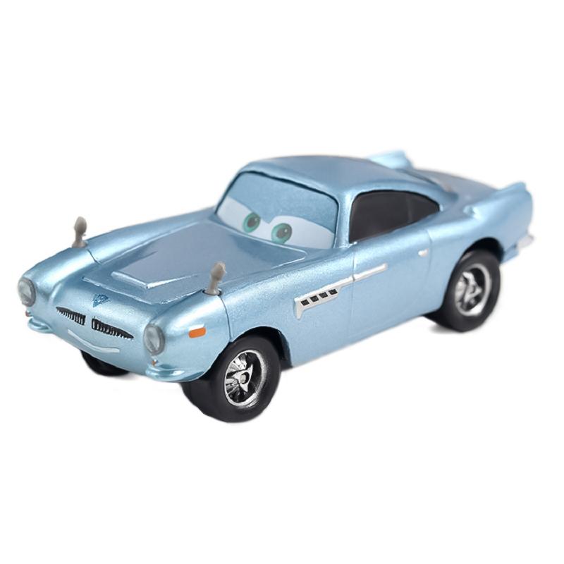 Disney Pixar Cars 3 Lightning McQueen Alloy Metal Mater Model Car 1:55 Diecast Jackson Storm Vehicle Toy Car Kids Birthday Gift
