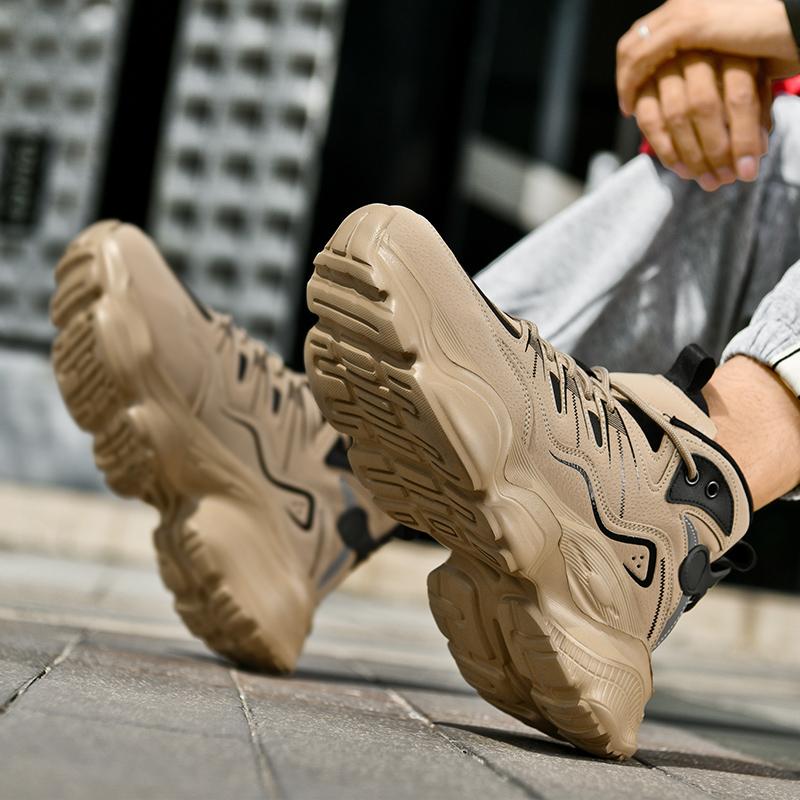 Pánské boty Tenisky Pánské tenisky Luxusní boty Pánské ležérní Trenér Závody Prodyšné módní povaleče na běhání Boty pro muže