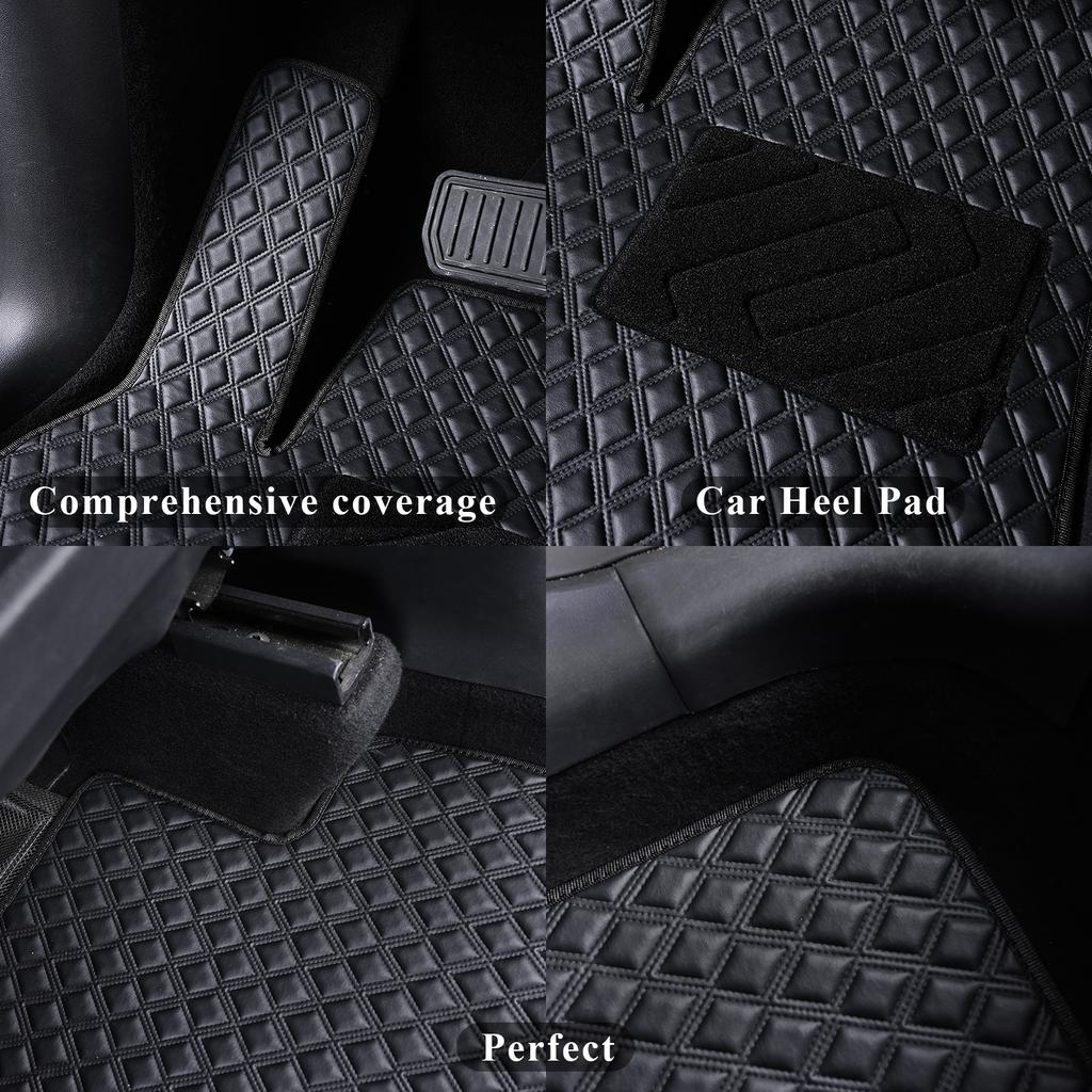 Tappetini personalizzati per auto per BYD yuan plus Atto 3 2022 2023 2024 Copertura in moquette Impermeabile Antiscivolo Protezione Accessori parti