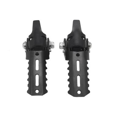 Keppy Motorcycle Highway Front Foot Pegs Foldable Footrest Clamp Footrest Pedal 22-25mm Replacement for R1250GS R1200 GS ADV