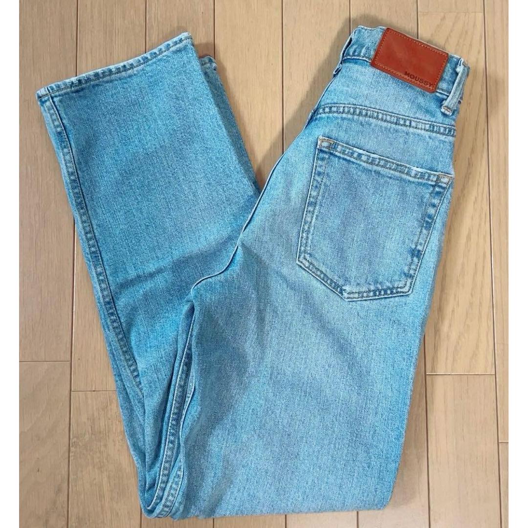 moussy plain jeans straight denim moussy 25