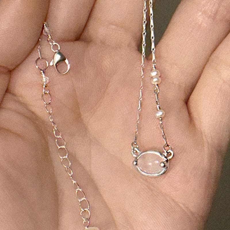 

LIMILIMI raindrop N04 rose quartz Rose Quartz