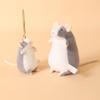 Peluche di Ratto Realistico Giocattoli Peluche Realistici di Topo Animali della Fattoria Giocattolo Topi da Compagnia Regali Giocattoli Educativi per Bambini