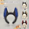 Furry Wolf Ear Headband Cosplay Accessory Halloween Party Gothic Punk Costume Womens Animal-Themed Hairband
