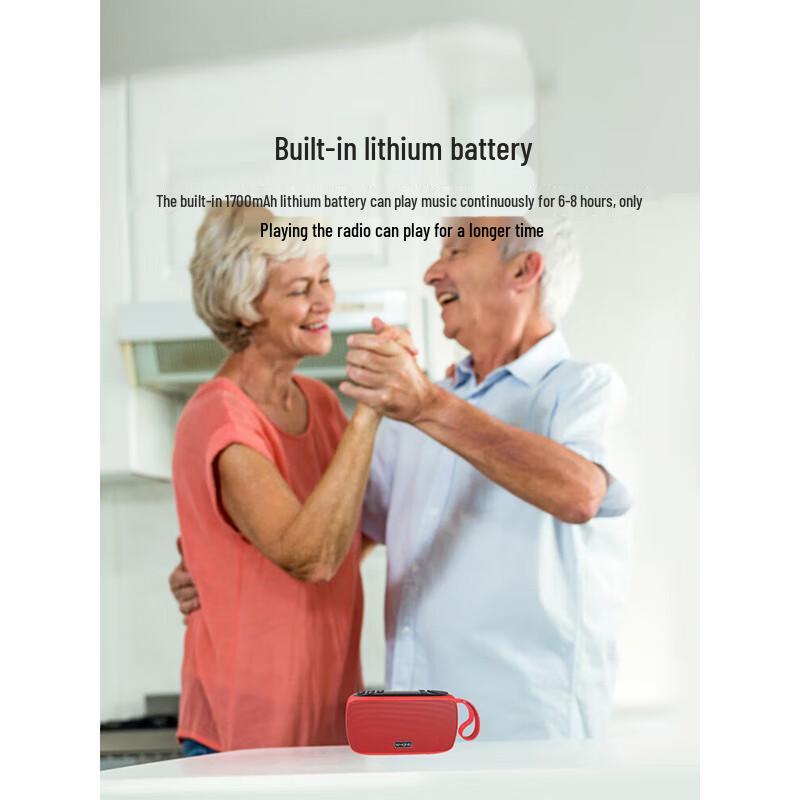 W-King X2 Portable Mini Bass Bluetooth Speaker with Radio