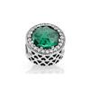Pandora Shimmering Charm Bead Women Jewelry Silver Green 791725NSG