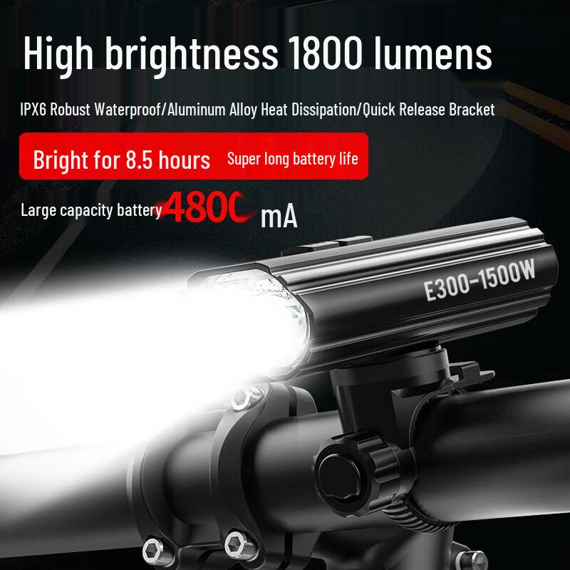 SHENYU 1800 Lumen USB Rechargeable Bicycle Headlight