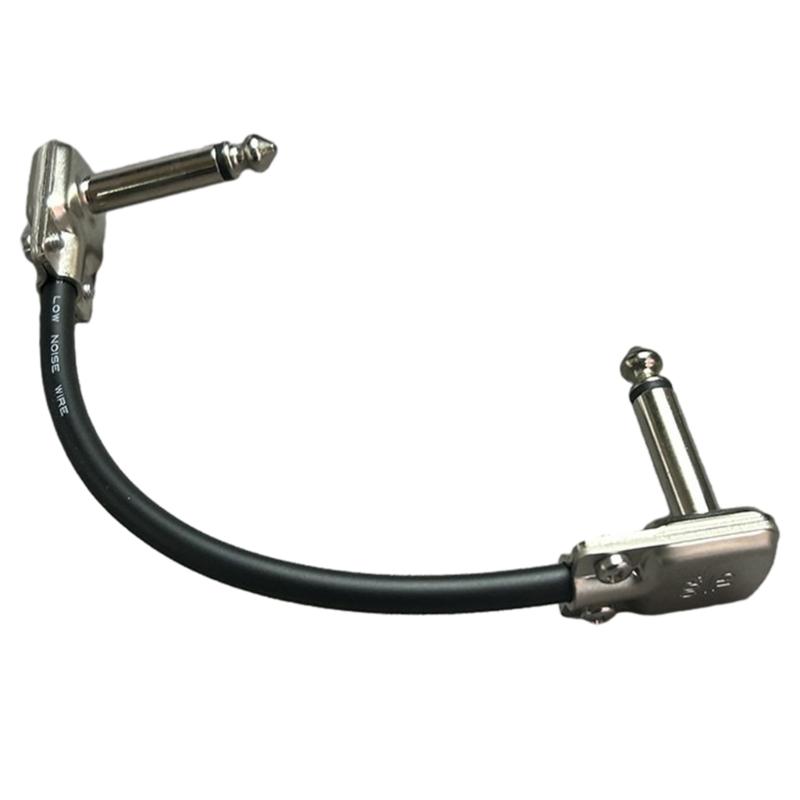 

Low Noise Quality Guitar Patches Cable Right Angle Guitar Patches Cables Professional Patches Cables for Guitar Pedals