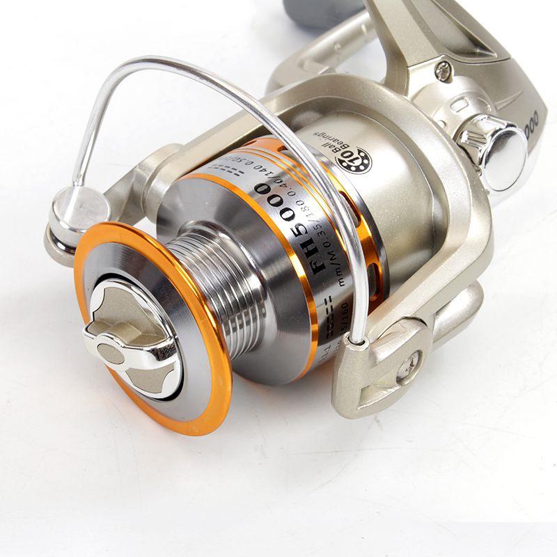 Metal Head Long Cast Sea Fishing Spinning Reel for Sea Rod with Lure