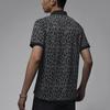 Jordan Pánská polokošile s krátkým rukávem Dri-FIT Sport s celoplošným potiskem, šedý kouřový FN5853-084