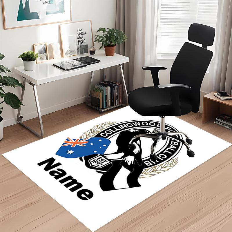 Custom Name AFL Printed Carpet, for Office Chair Living Room Bedroom Kitchen Room Decor Gifts.