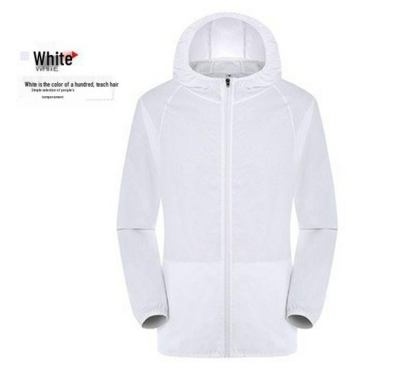 

Унисекс Легкая куртка с защитой от УФ-лучей для лета на открытом воздухе XL