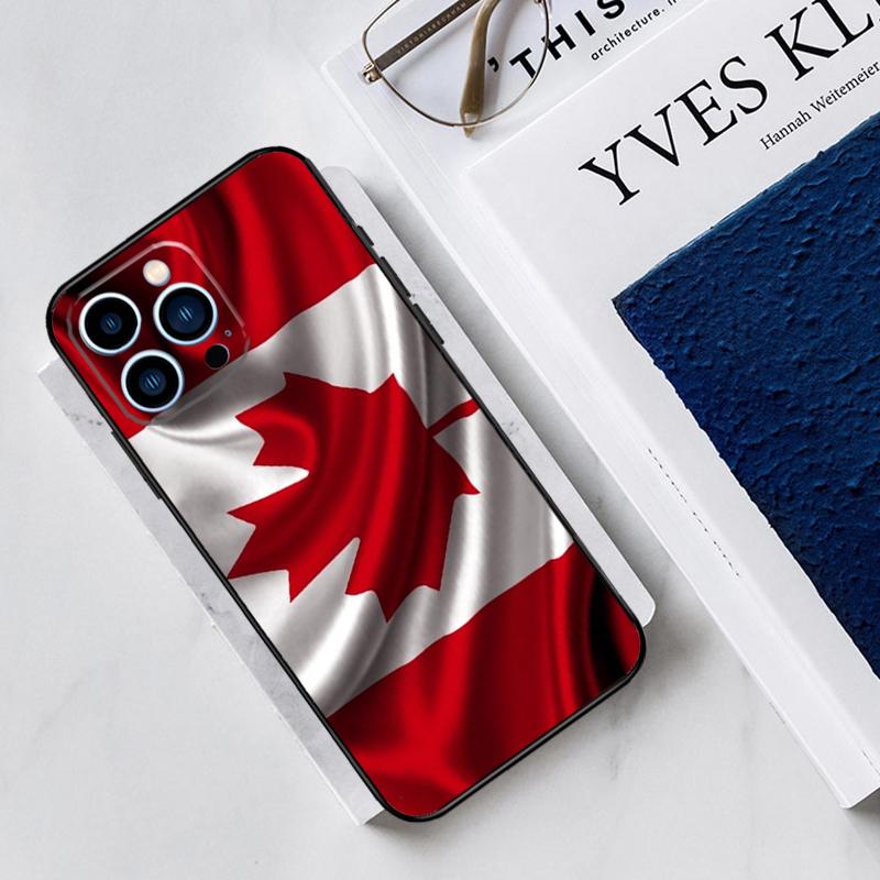 Canada Canadian Flag Phone Case For iPhone 13 11 12 14 15 16 Pro Max 7 8 Plus X XS XR 12 13 Mini Bumper Cover
