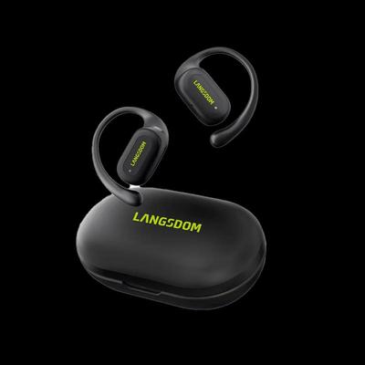 Lanston TS19 Open-Ear Sports Bluetooth Earbuds with Call Noise Reduction