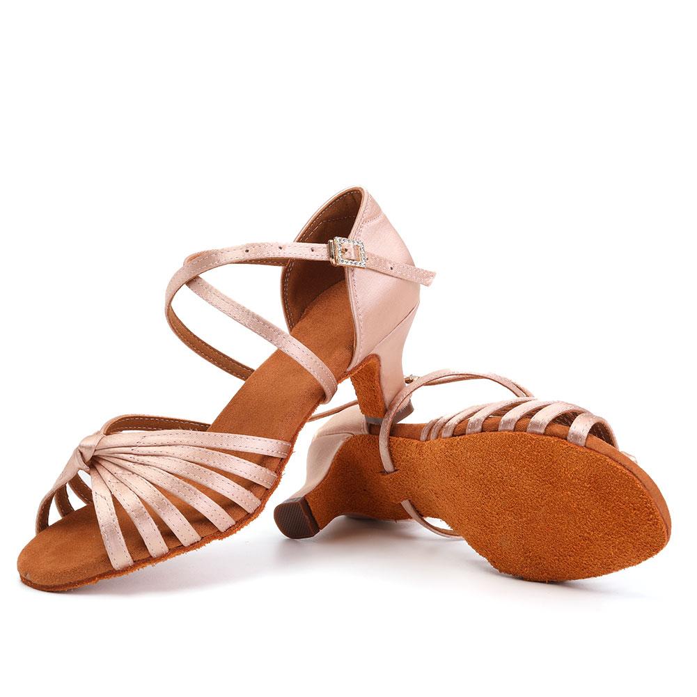 Pantofi de dans latino profesionisti pentru femei Salsa Pantofi de dans pentru interior Toc mijlociu 5cm