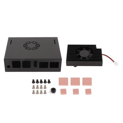 Soğutma Fanlı Metal Kasa IP30 Koruması VisionFive2 Kartı için Daha İyi Isı Dağıtımı