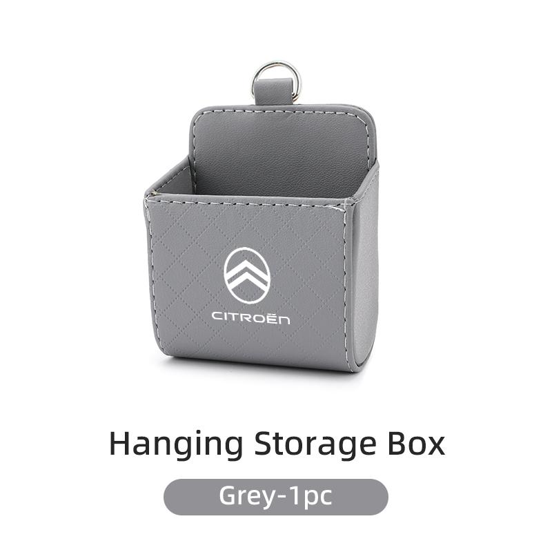 Car Air Vent Storage Box Rhombus Pattern For Citroen C4 C3 C5 C1 C2 Celysee Berlingo Cactus Picasso Aircross Saxo Grand