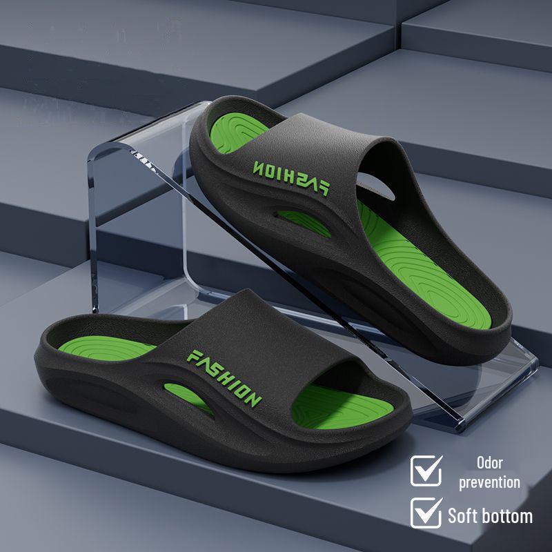 2025 Men's Summer Thick-Soled Deodorant Non-Slip Slippers for Indoor & Outdoor