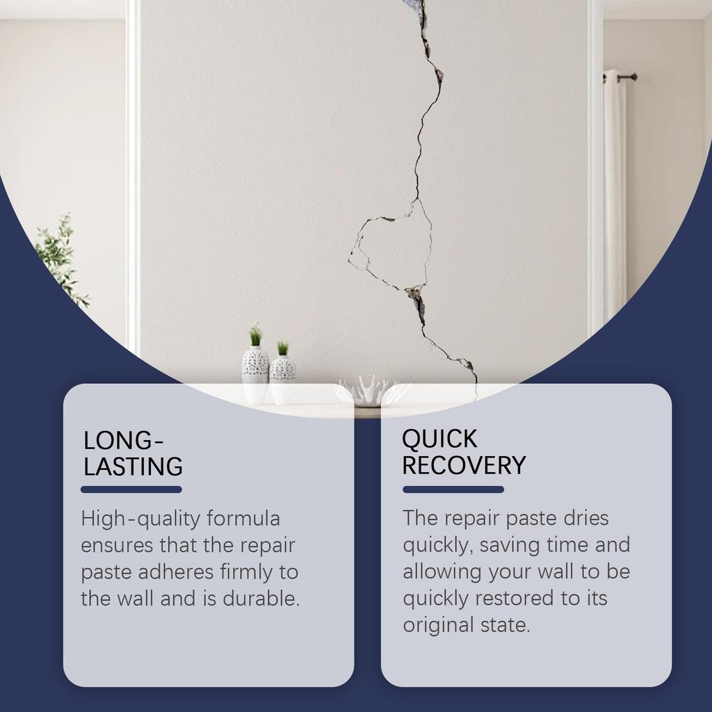 Drywall Kit, Wall Plastering And Scraper, Adhesive Wall Surface Hole Filling For Quick Covering Of Stains And Cracks