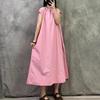 Elegante Vestido de Verano Retro Francés - Tallas Grandes, Corte Holgado, Favorecedor y Elegante