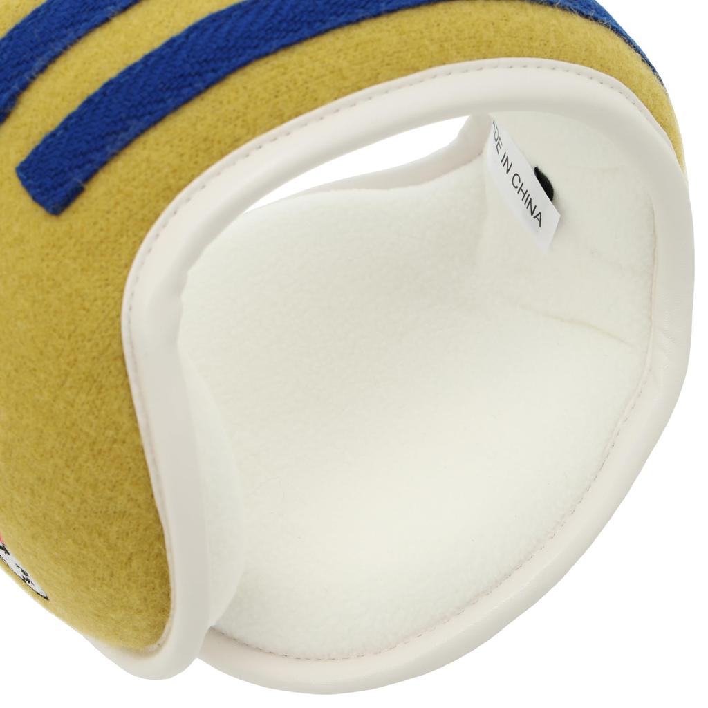 PEARLY GATES Unisex Melton Fleece Earmuffs, 053-4183111, 060_Yellow, FR