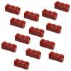 100g High Wall Thick MOC Building Blocks Bulk Granular 1x2 Right-angle 1x3 1x4 Dots 15533 Wall Assembled Model Bricks DIY Toys