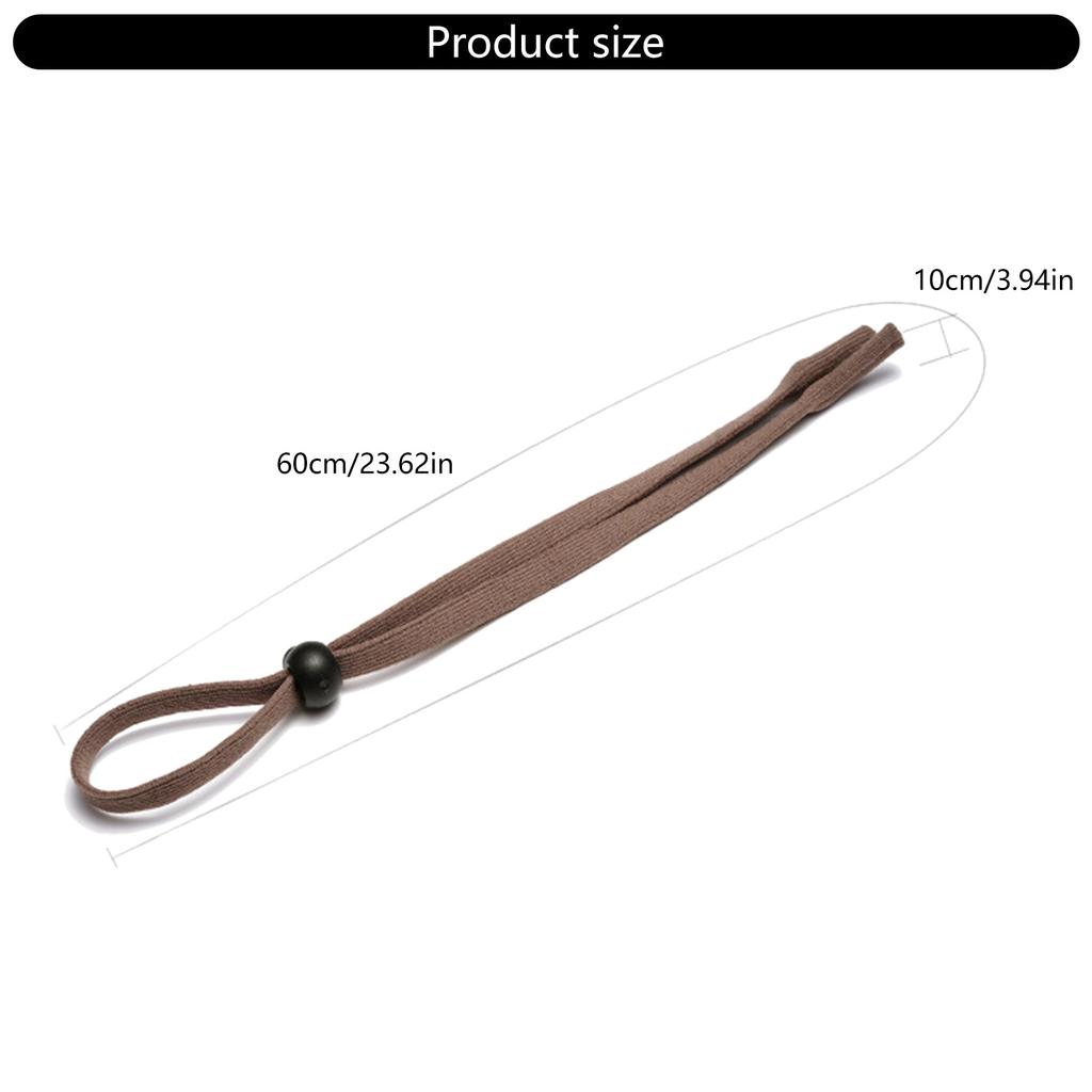 Adjustable Sports Eyeglass Straps Antislip Eyewears Retainer Soft Eyewear Chains for Running Hiking Outdoor Activity