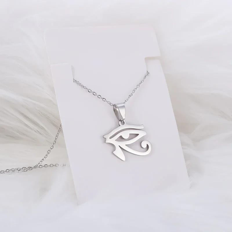 Ancient Egyptian Animal Totem Ankh Cross Pendant Necklace for Men Women Fashion Charm Lucky Riding Jewelry
