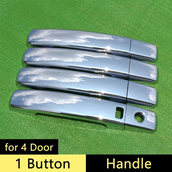 For Nissan Altima 2007 - 2012 L32A Chrome Handle Cover Trim Set Sedan Coupe 2008 2009 2010 2011 Accessories Stickers Car